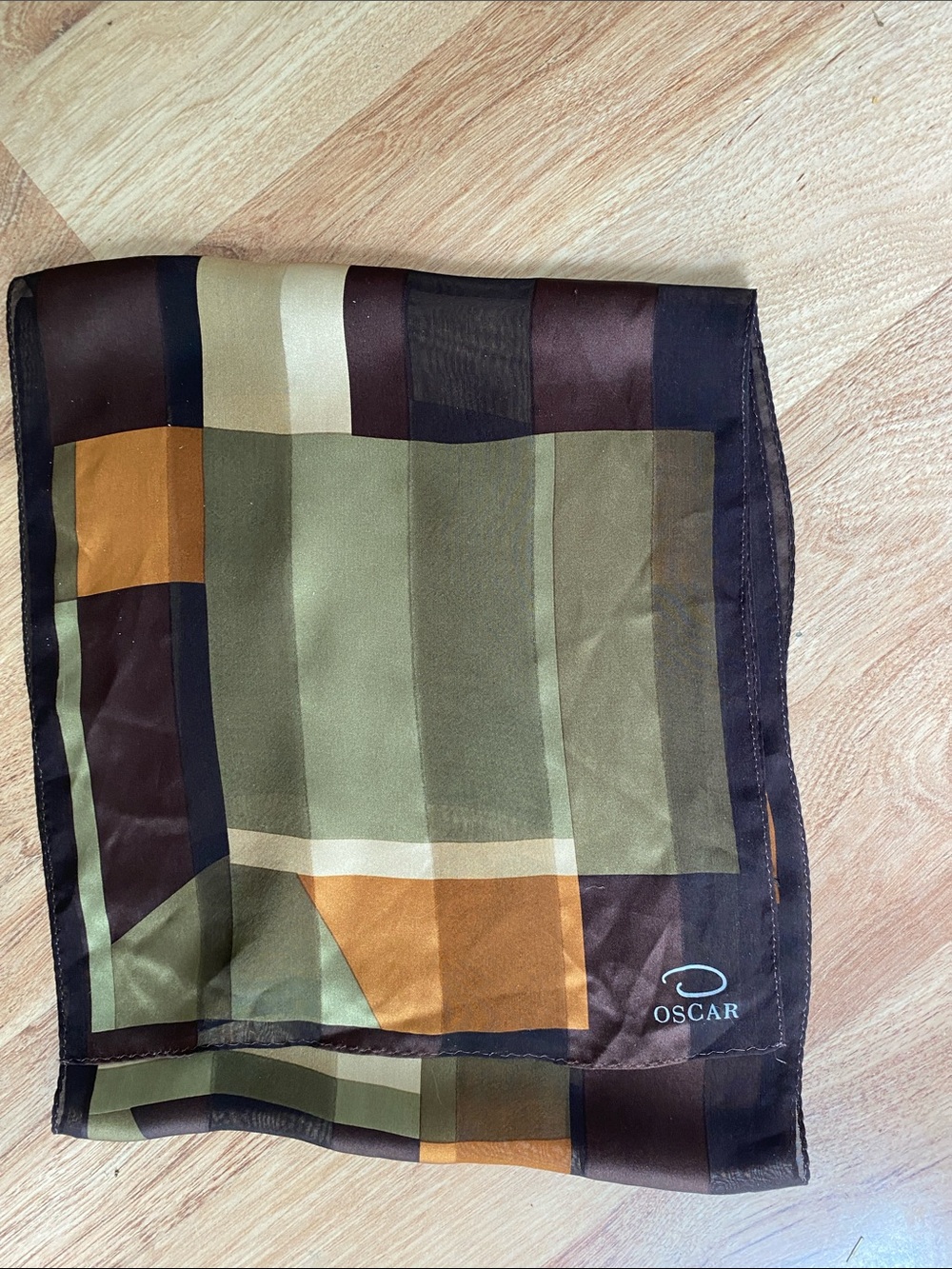 Oscar de la Renta vintage Silk scarf